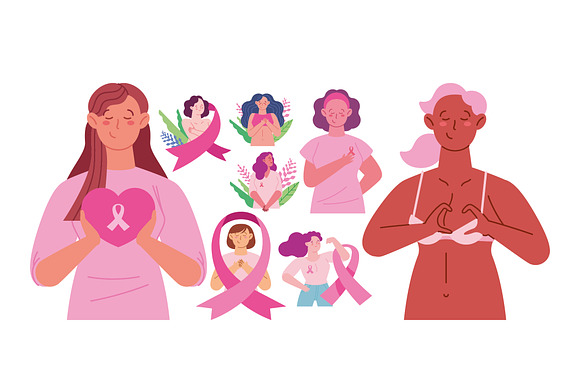 Breast Cancer Awareness Set preview 2