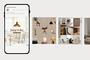 Interior Design Instagram Template, a Templates & Theme by Lindy Bloom (Thumbnail 6 of 7)