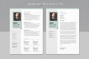 Resume/CV, a Resume Template by Creatune (Thumbnail 3 of 5)