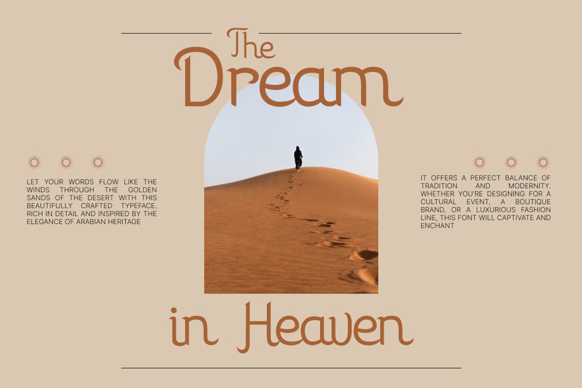 Taraweeh - Modern Islamic Typeface, a Script Font by Vadovastd (Photo 4 of 7)