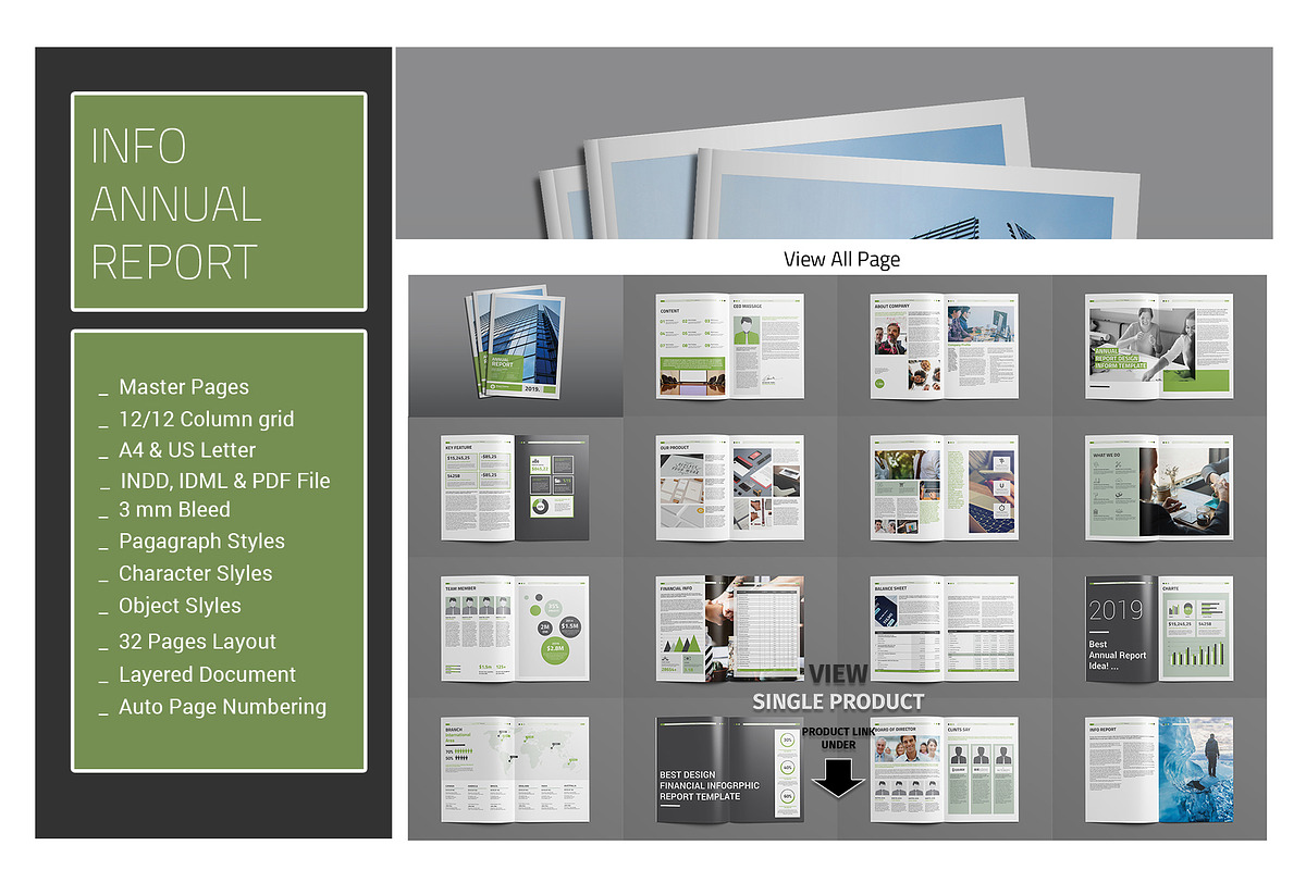 Big Bundle Annual Report-1, a Brochure Template by alimran24 (Photo 5 of 10)