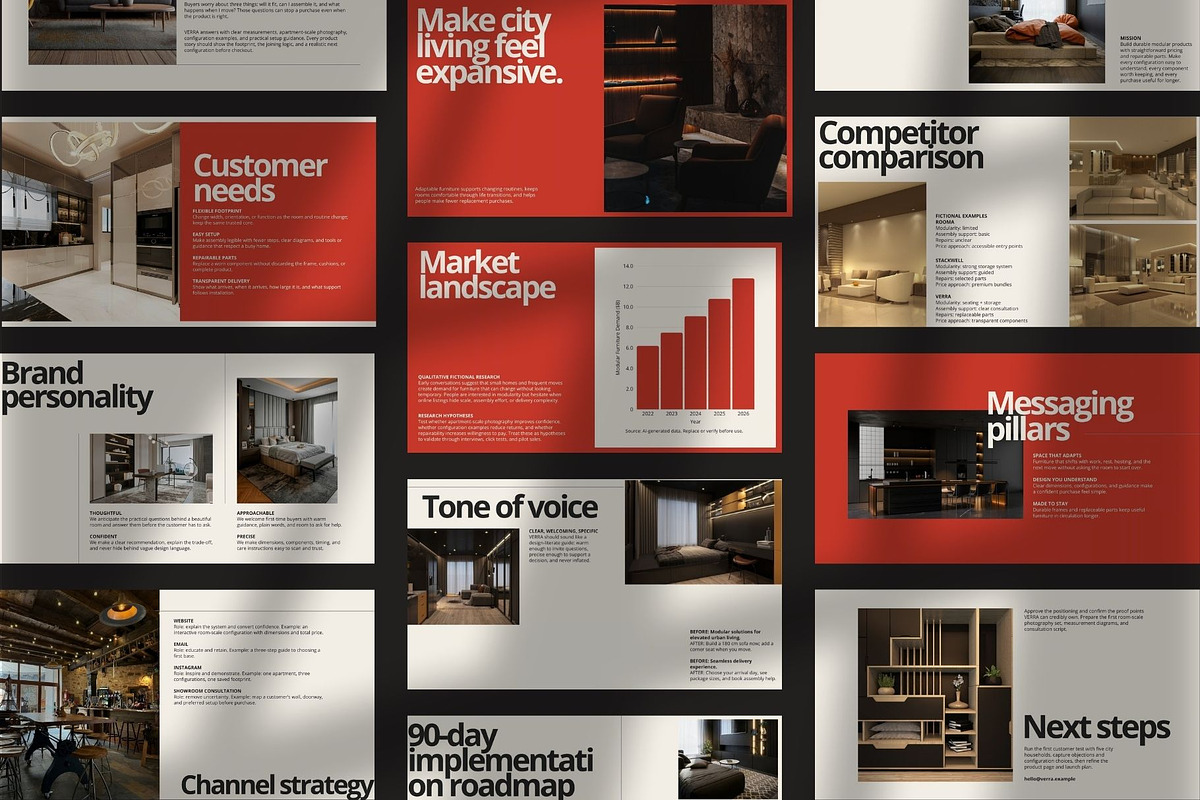 VERRA Brand Strategy Google Slides, a Presentation Template by ShowUp! Studio (Photo 3 of 6)