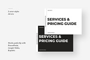 Services and Pricing Guide Template, a Presentation Template by Gaize (Thumbnail 4 of 11)