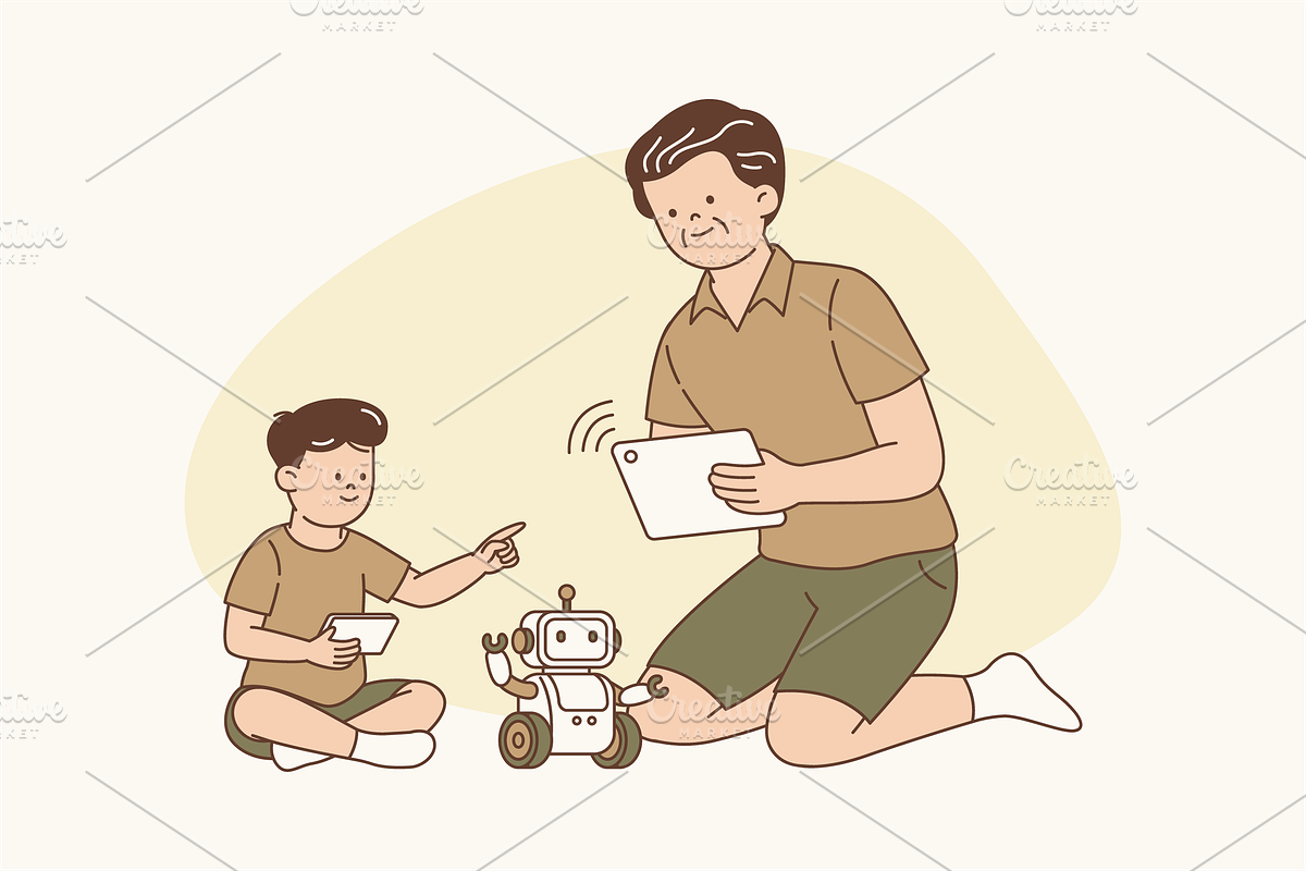 Future Ready Kids Illustration, an Object Graphic by Jump Studio (Photo 11 of 12)