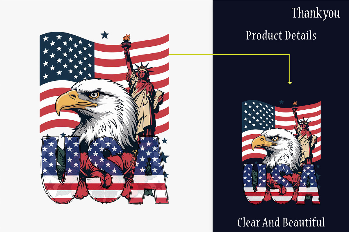 4th of July Patriotic Sublimation, a Graphic by designcity5 (Photo 3 of 10)