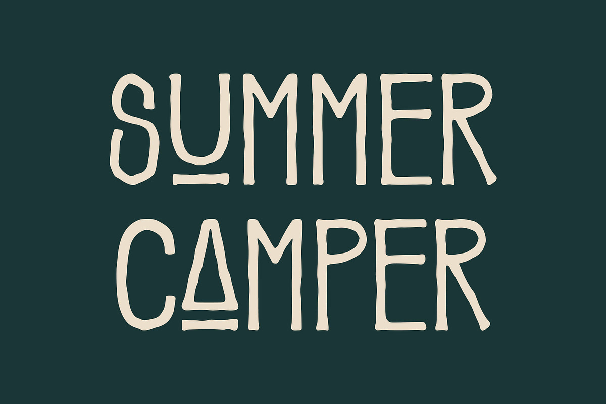 Hollien Stamp Sans Serif, a Sans Serif Font by Maulana Creative (Photo 2 of 8)