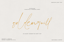 Goldenquill Elegant Signature Script