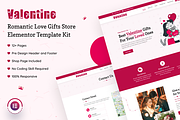 Valentine - GiftsStore Elementor Kit, a WordPress Template by Techeshta Solutions (Thumbnail 1 of 8)