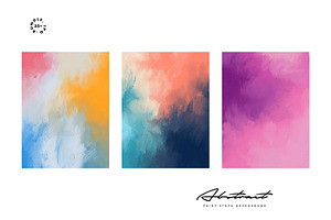 35 Abstract Paint Background Bundle