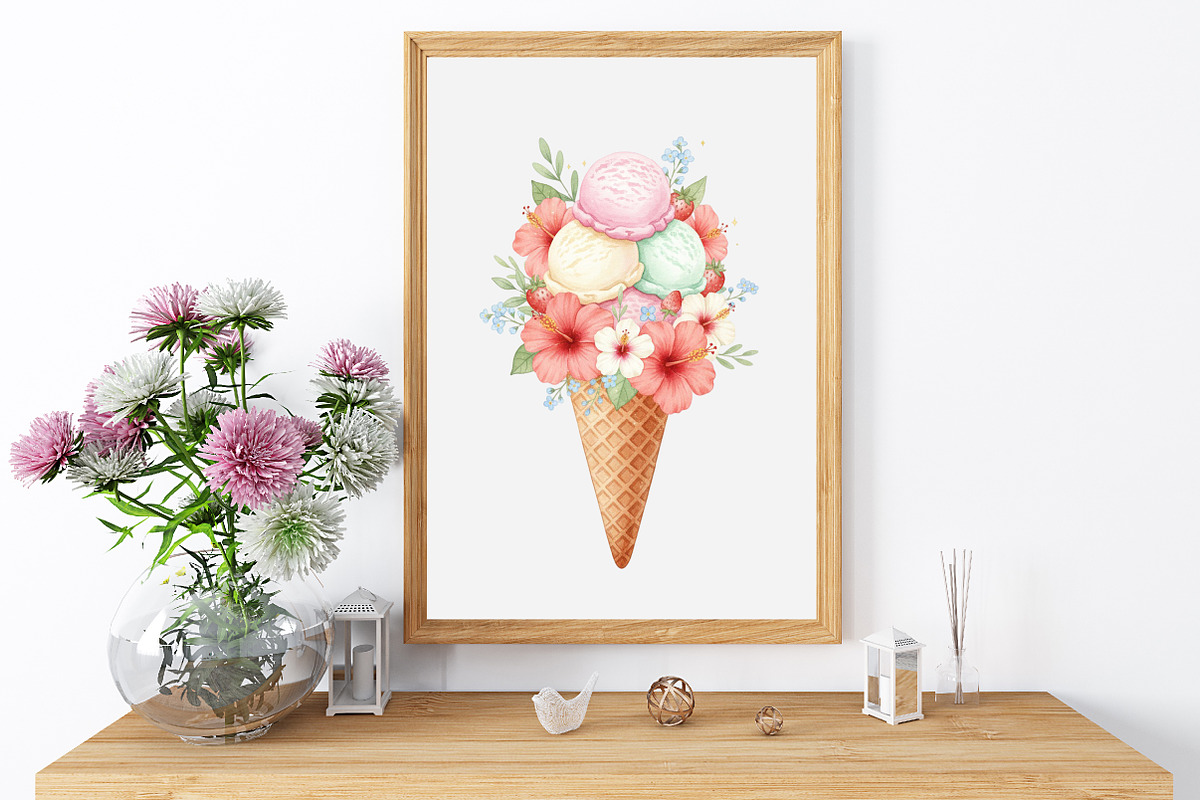 Whimsical Summer Clipart Bundle, an Illustration by GatewayDesign (Photo 3 of 5)