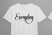 Wednesday | Script Font, a Handwritten Font by Scratchones (Thumbnail 4 of 9)
