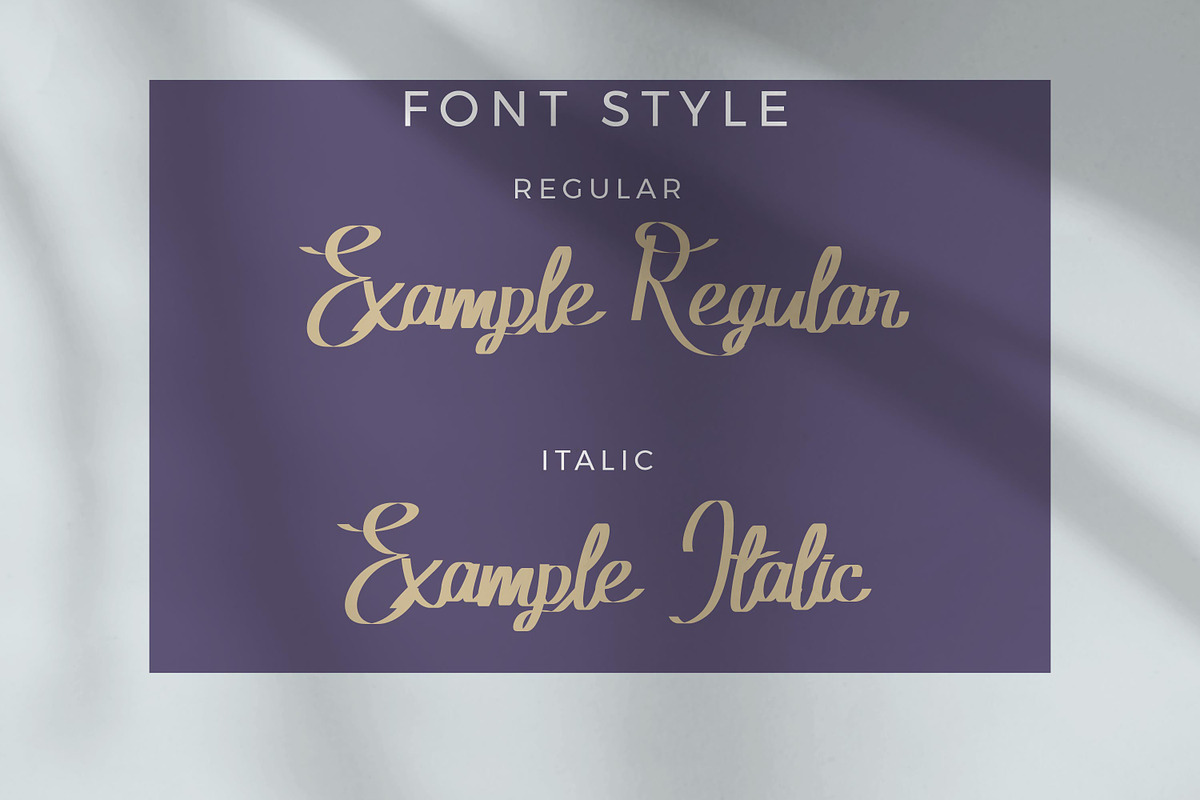 Jihan Meta - Script style font, a Script Font by mahstudios (Photo 7 of 8)