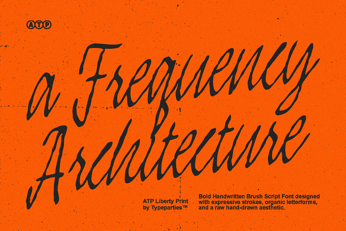 Liberty Print - Display Script Font, a Script Font by Typeparties (Photo 2 of 15)