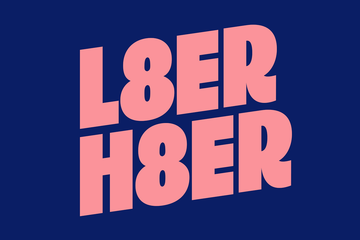 Bang! Bang! Typeface, a Font by Yeahright Type (Photo 4 of 7)