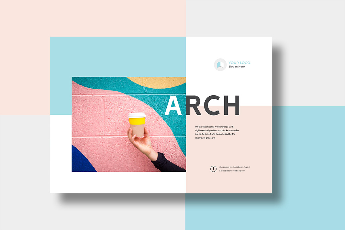 Modern Architecture Brochure A4 & A5, a Brochure Template by Pro-Gh (Photo 1 of 12)