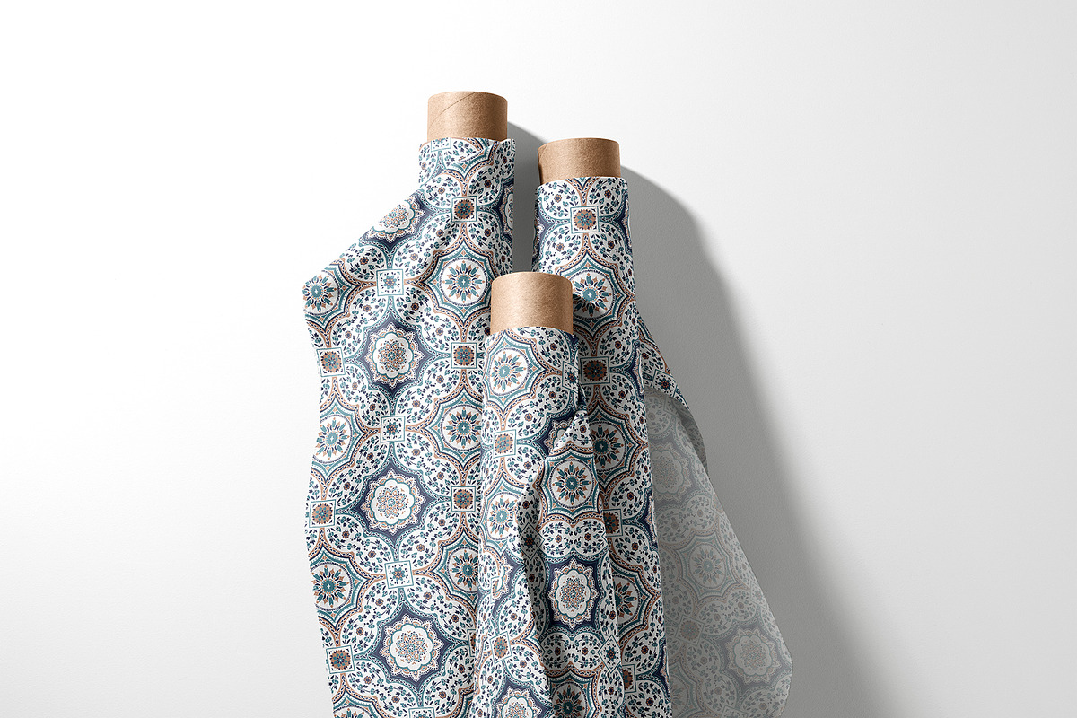 Ethnic Mandala Tile Pattern, a Pattern Graphic by StudioGlouna (Photo 9 of 9)