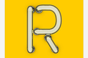 Neon tube font, an Object Graphic by 3D Graphics Shop (Thumbnail 24 of 38)