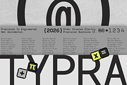 GC 707 Mono - Modern Monospace, a Sans Serif Font by Glyphonic (Thumbnail 15 of 16)