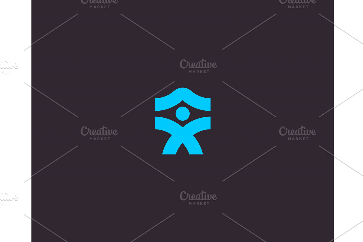 Abstract eye and human minimalistic, an Object Illustration by Bureau