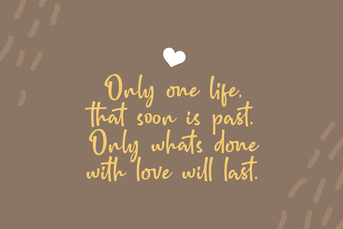 Brillion / Handwritten Script Font preview 6