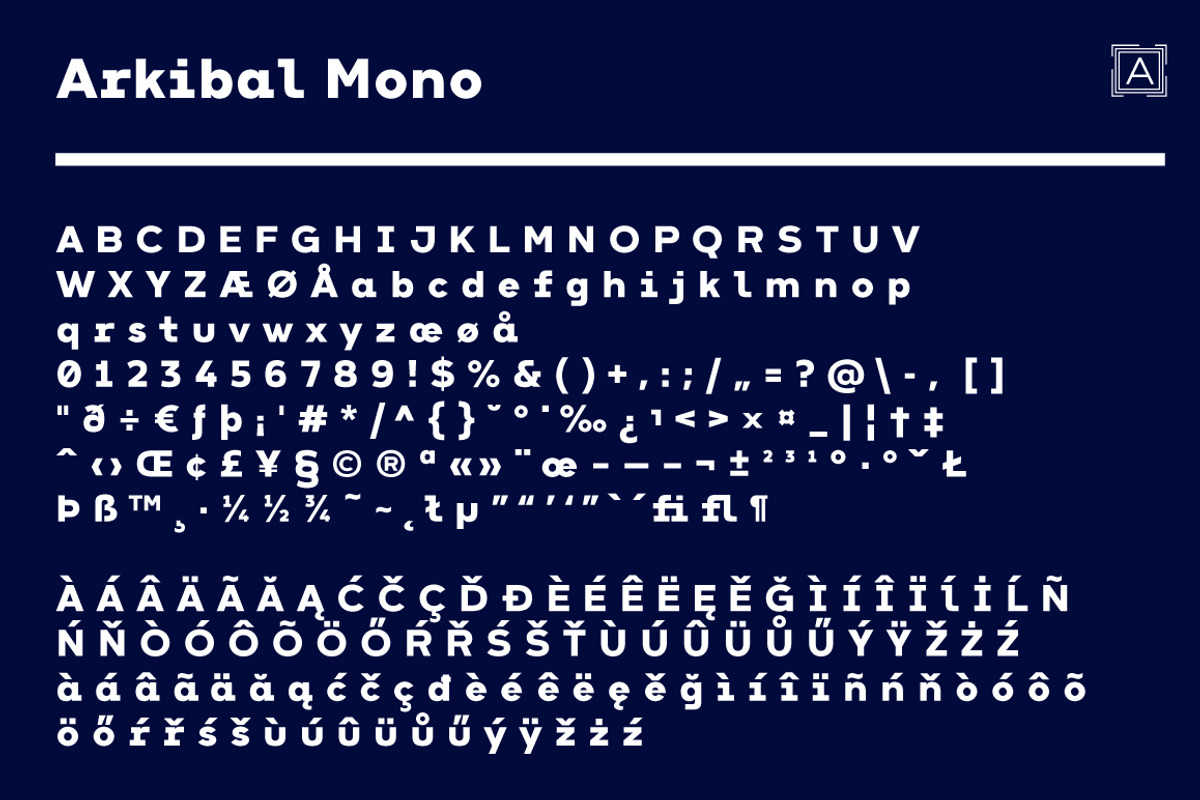 Arkibal Mono preview 3
