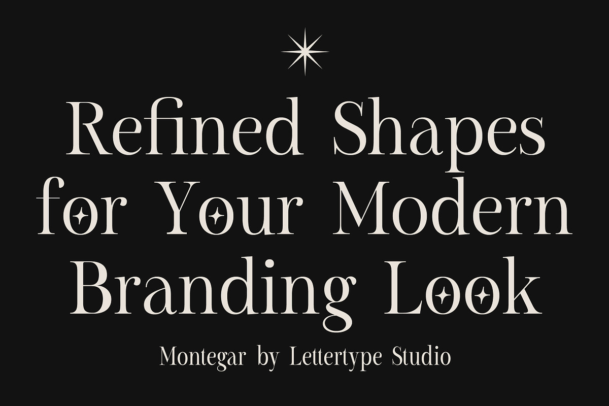 Montegar - Elegant Celestial Serif, a Serif Font by Lettertype Studio (Photo 9 of 15)