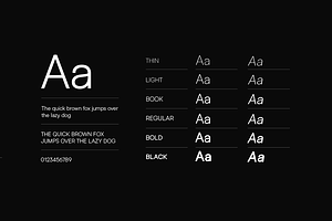 HELIXA - Clean & Modern Font Family