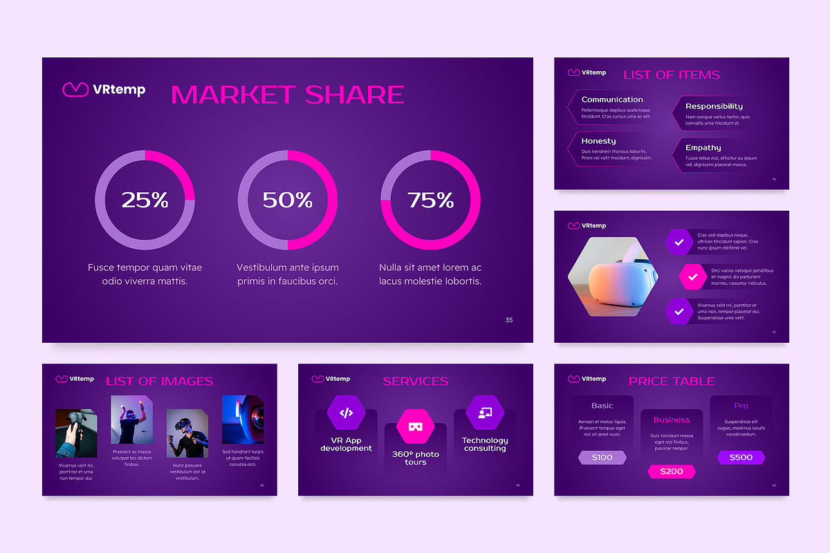 Presentation Virtual Reality, a Presentation Template by TemplatesNow! (Photo 11 of 14)