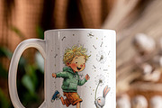 Quirky Kids and Pets Clipart, a Graphic by one-touch (Thumbnail 4 of 7)