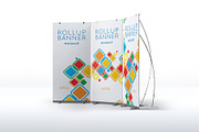 Roll Up Banner Mock-Up, an Advertising Mockup by DesignRushMarket (Thumbnail 6 of 7)