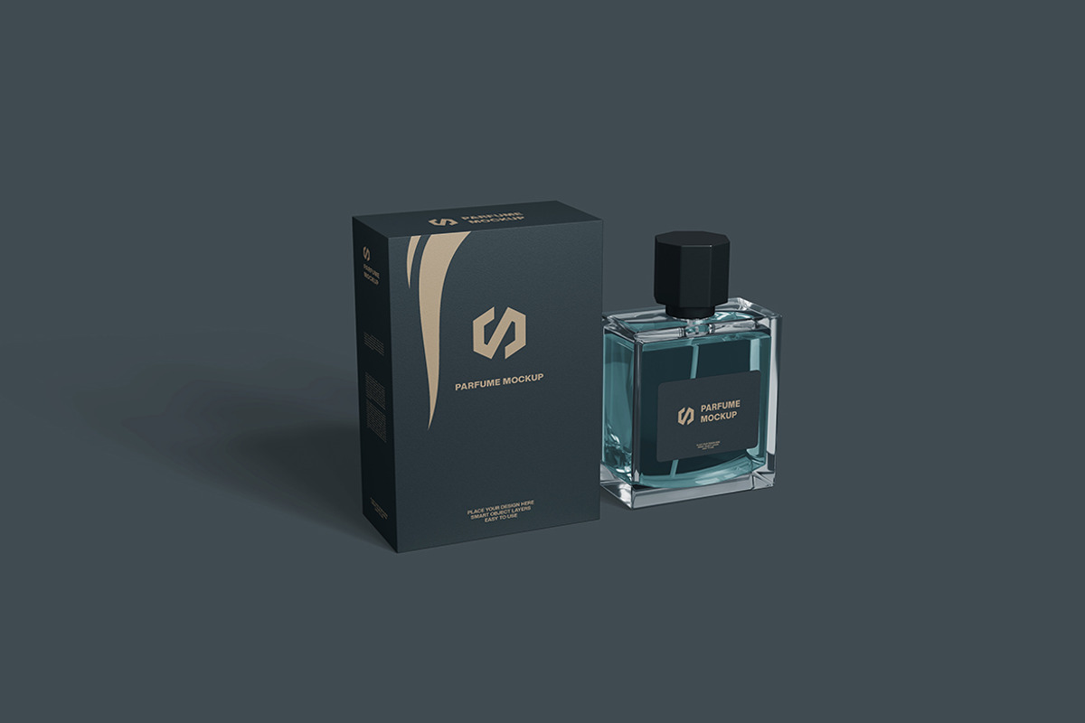 Perfume Mockup, a Product Mockup by MrLetters (Photo 3 of 5)