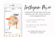 Instagram Engagement Posts Template, a Social Media Template by My Social Boutique (Thumbnail 3 of 10)