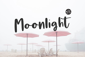 Moonlight | Script Font Duo