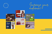 Fashion Sale Content Facebook Posts, a Social Media Template by emcrea (Thumbnail 2 of 9)