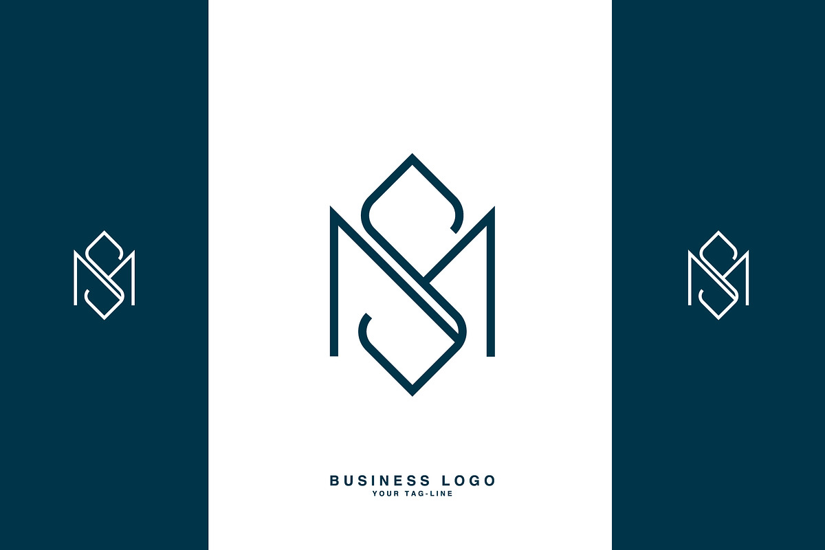 SM, MS, Abstract Logo Design, a Branding & Logo Template by art_creater