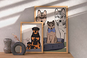 Dog Lover - big collection, an Animal Illustration by Alina Sh (Thumbnail 9 of 10)