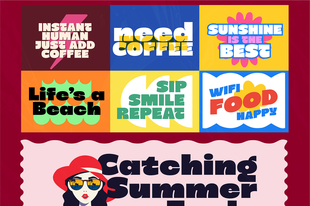 Kafu - Heavy Bold Playful Font, a Sans Serif Font by StoricType (Photo 9 of 18)