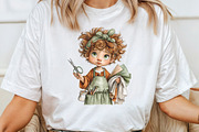 Whimsical Christmas Boy Clipart, an Illustration by CraftArtStudio (Thumbnail 4 of 6)