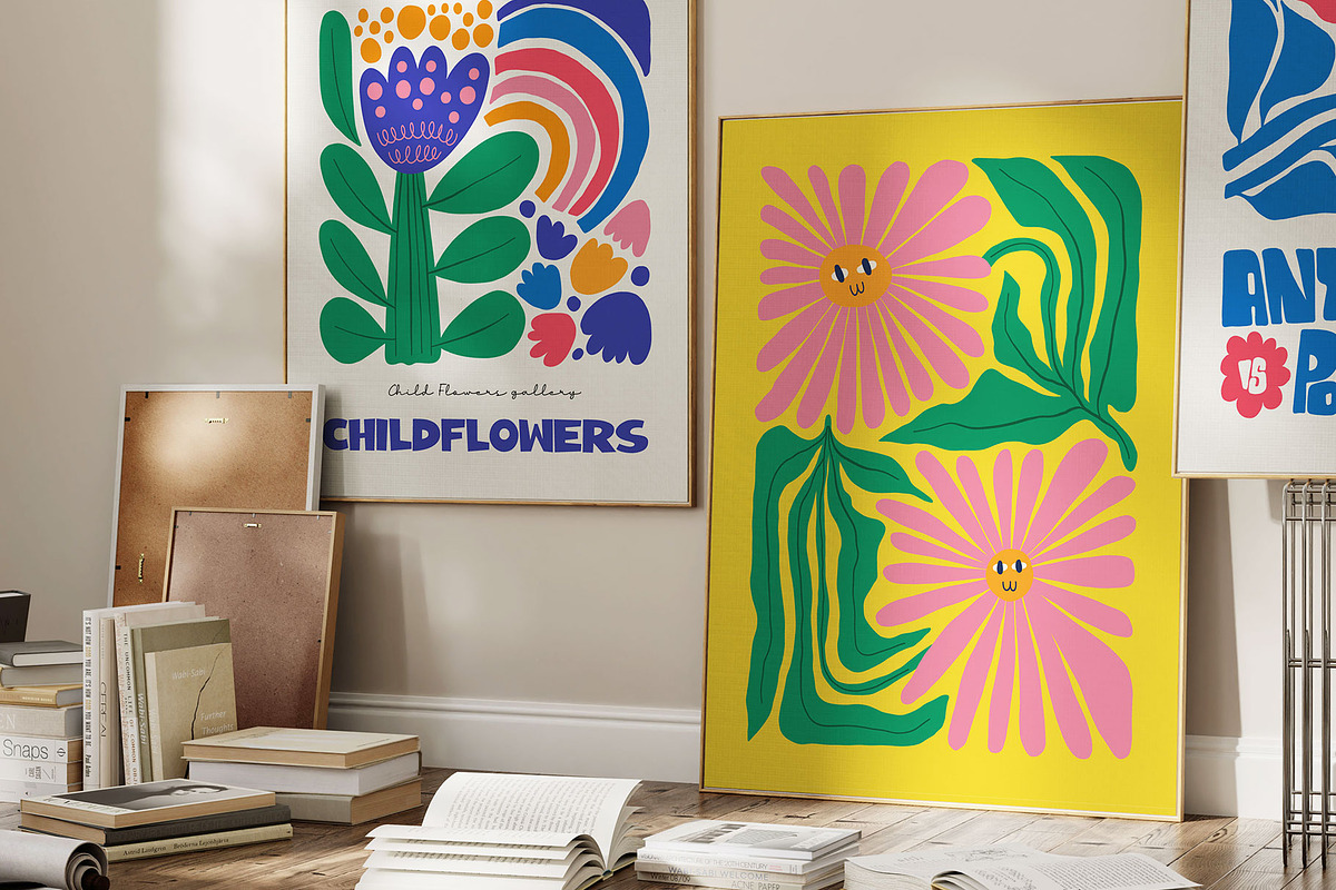 Child Flowers | Wall Art Creator, an Object Graphic by Leleka.Store (Photo 8 of 16)