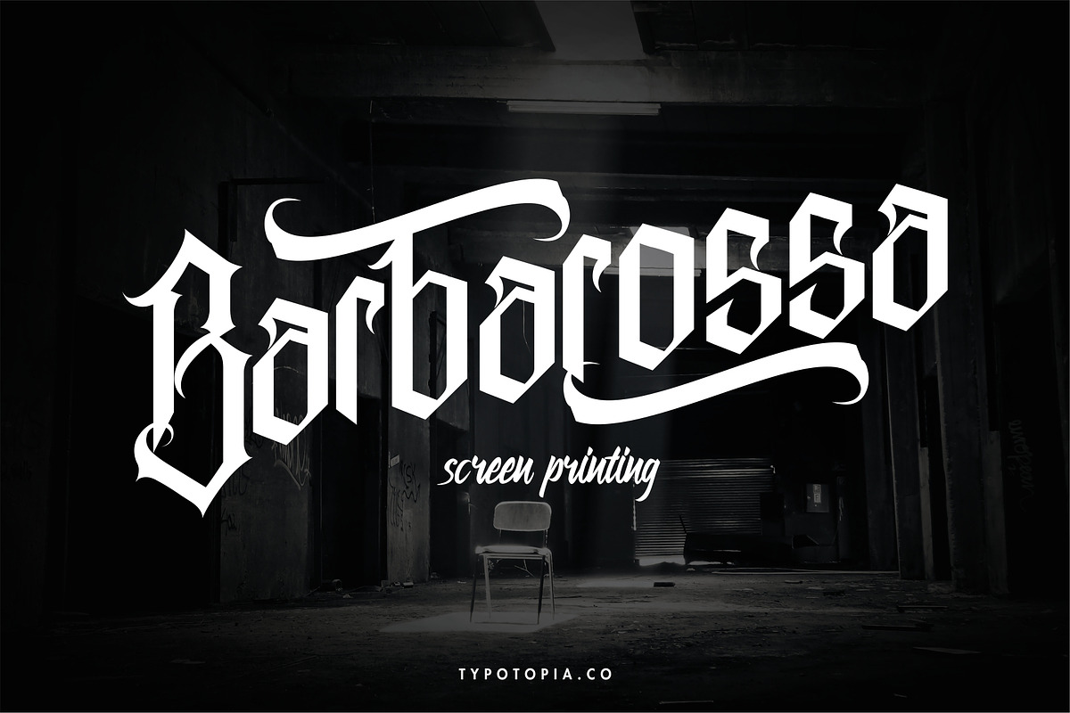 Alabasta - The Blackletter Font preview 3