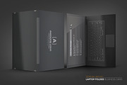 Laptop Business Card Black Edition, a Business Card Template by Graphicdome (Thumbnail 5 of 8)