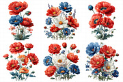 Wildflowers Spring Brushstroke Clipa, an Illustration by Daily.Designs (Thumbnail 3 of 8)