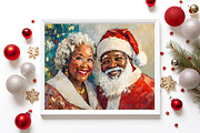 Black Father and Mother of Xmas Art, a Holiday Photo by PrintablesByFranklyn (Thumbnail 8 of 9)