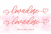 Lovadore, a Script Font by AMINMARIO (Thumbnail 6 of 7)