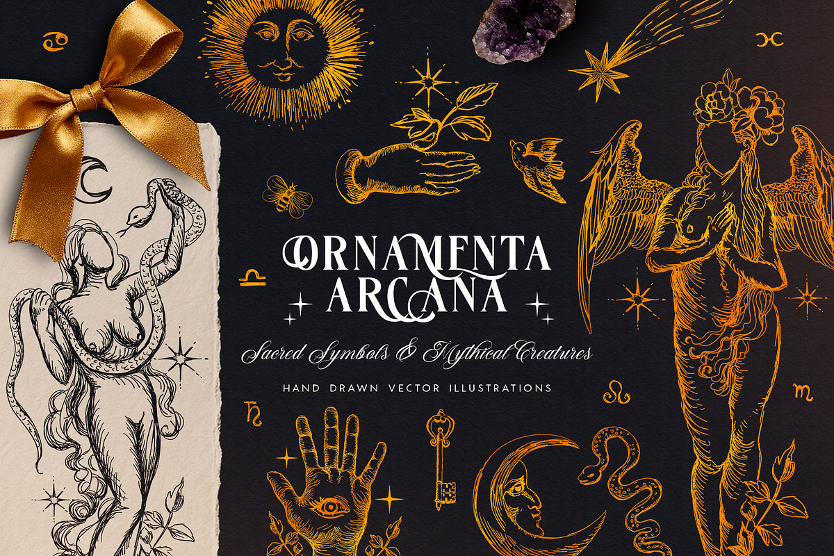 Ornamenta Arcana. Alchemical Mystery, an Object Graphic by Anna Babich (Photo 1 of 9)