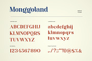 Monggoland Elegant Serif Font, a Font by UICreative (Thumbnail 4 of 5)