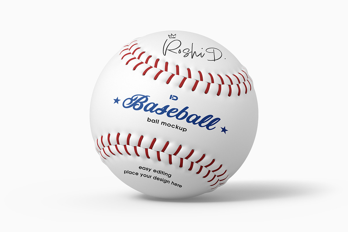Baseball Ball Mockup Set, a Product Mockup by ForgeDesign (Photo 4 of 7)