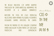 The Seranova - Contemporary DecoSans, a Sans Serif Font by Setara Langit CreativeStd (Thumbnail 14 of 16)