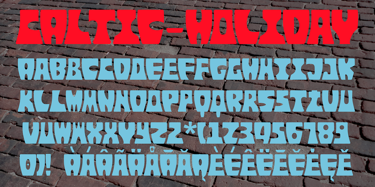 Caltic, a Handwritten Font by Ingrimayne Type (Photo 6 of 10)