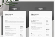 Word Resume & Cover Letter Template, a Resume Template by DemeDesign (Thumbnail 2 of 7)